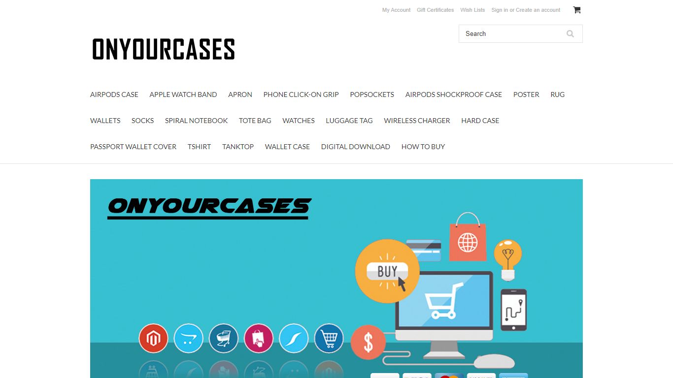 on your case store etsy